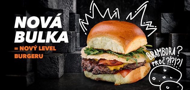 Nová bulka, nový level burgeru