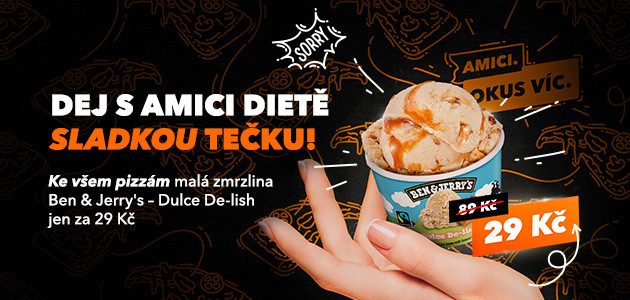 Malá zmrzlina Dulce De-lish 100 ml za 29 Kč