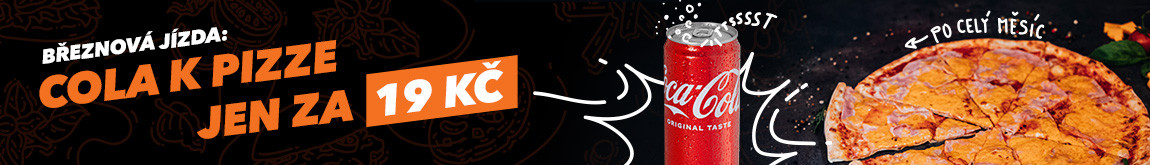 Březnová jízda: Coca-Cola jen za 19 Kč