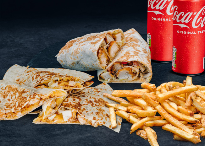 Chicken Wrap combo