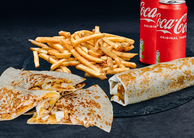 Chicken Wrap combo
