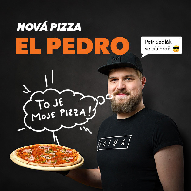 Nová pizza EL PEDRO