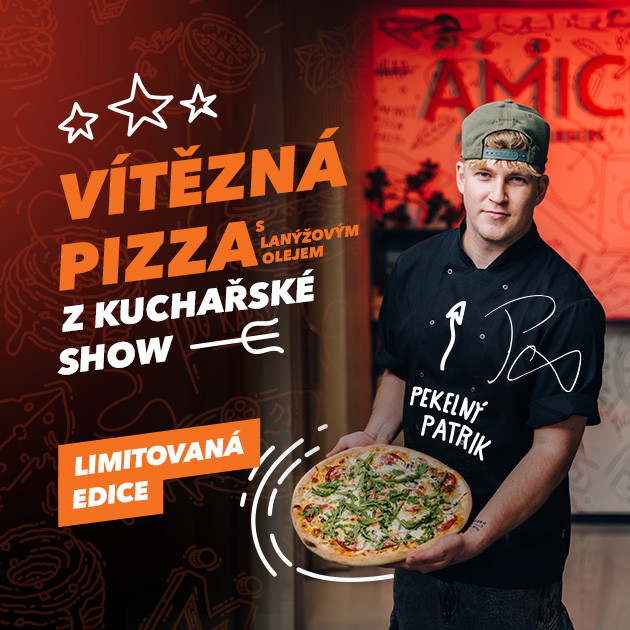 Vítězná pizza od Patrika Pospíšila!