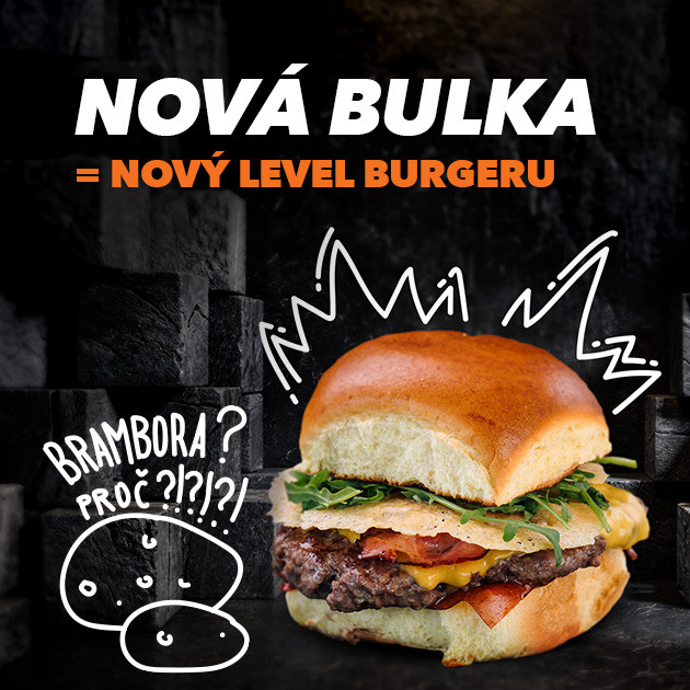 Nová bulka, nový level burgeru