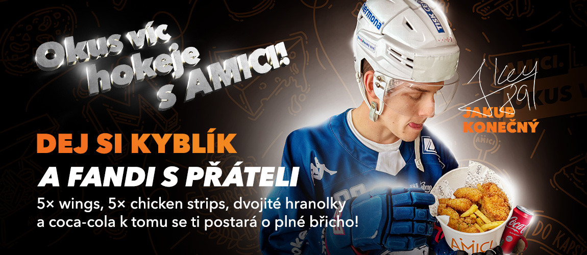 Dej si kyblík a fandi s přáteli