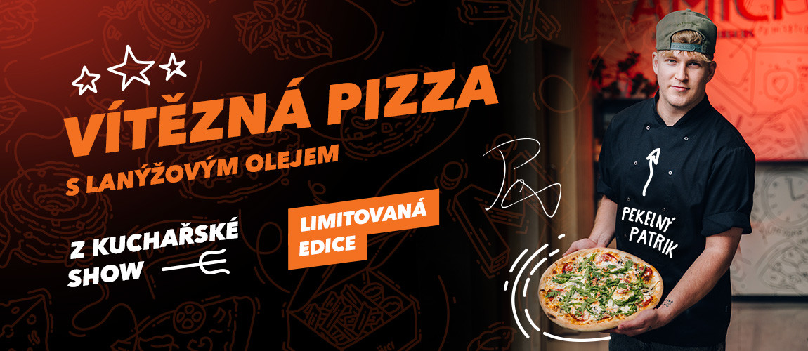 Vítězná pizza od Patrika Pospíšila!